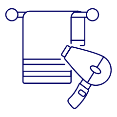 Towel Dryer Illustration from UX Line Set
