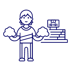Cheerleader 4 Illustration from UX Line Set