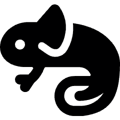 Amphibian Chameleon 2 Icon from Ultimate Bold Set