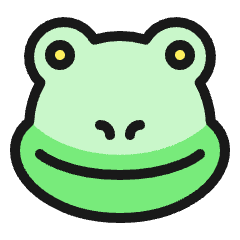 Amphibian Frog 1 Icon from Ultimate Colors Set