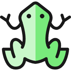 Amphibian Frog Body Icon from Ultimate Colors Set