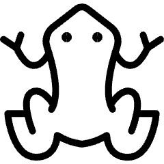 Amphibian Frog Body Icon from Ultimate Light Set