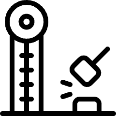 Amusement Park Strength Meter Icon from Ultimate Light Set