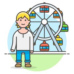 Amusement Parks 7 Illustration from UX Colors Set