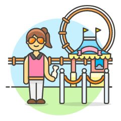 Entrance Amusement Ticket 6 Illustration from UX Colors Set