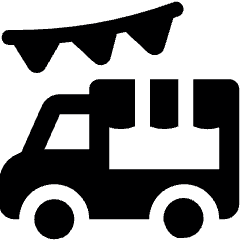 Food Truck Icon from Ultimate Bold Set