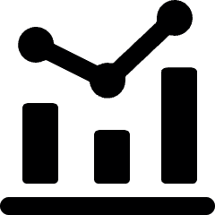 Analytics Graph Bar 1 Icon from Ultimate Bold Set