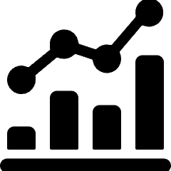 Analytics Graph Bar Icon from Ultimate Bold Set