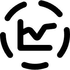 Analytics Graph Line Icon from Ultimate Bold Set