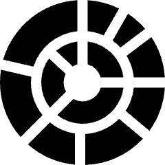 Analytics Nested Sliced Pie Icon from Ultimate Bold Set