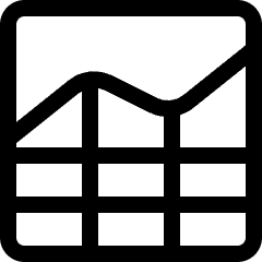 Analytics Net Icon from Ultimate Regular Set