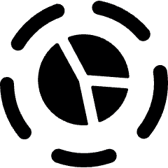 Analytics Pie Icon from Ultimate Bold Set