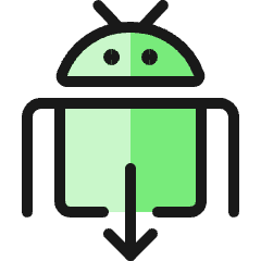 Android Download Icon from Ultimate Colors Set