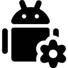 Android Settings Icon from Ultimate Bold Set