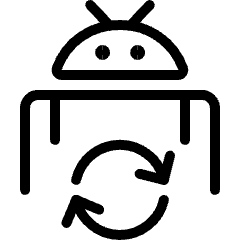 Android Sync Icon from Ultimate Light Set
