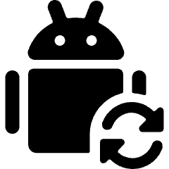 Android Sync Icon from Ultimate Bold Set