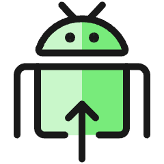 Android Upload Icon from Ultimate Colors Set