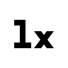 1x Mobiledata Icon from Sharp Line - Material Pro Set