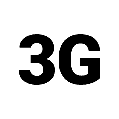 3g Mobiledata Icon from Sharp Line - Material Pro Set