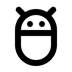 Adb Icon from Rounded Line - Material Pro Set