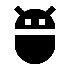 Adb Fill Icon from Sharp Fill - Streamline Material Set