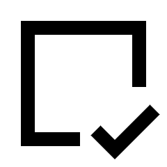 App Select Icon from Sharp Line - Streamline Material Set