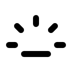 Backlight High Icon from Rounded Line - Material Pro Set