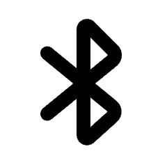 Bluetooth Icon from Rounded Line - Material Pro Set