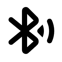 Bluetooth Searching Fill Icon from Rounded Fill - Streamline Material Set