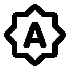 Brightness Auto Icon from Rounded Line - Material Pro Set