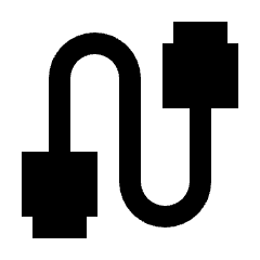 Cable Fill Icon from Sharp Fill - Streamline Material Set