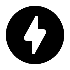 Charger Fill Icon from Rounded Fill - Streamline Material Set