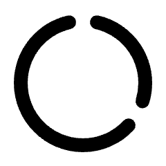 Data Usage Icon from Rounded Line - Material Pro Set