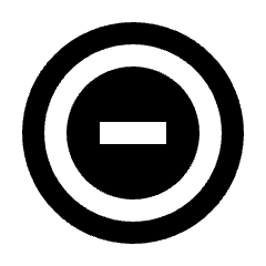 Do Not Disturb On Total Silence Icon from Sharp Line - Streamline Material Set