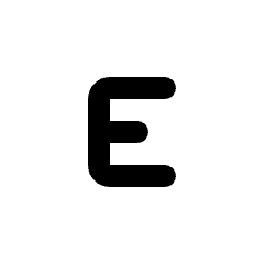 E Mobiledata Icon from Rounded Line - Streamline Material Set