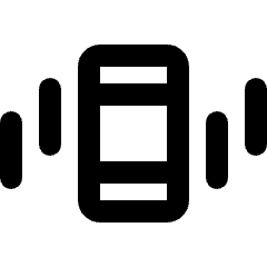 Edgesensor High Icon from Rounded Line - Streamline Material Set