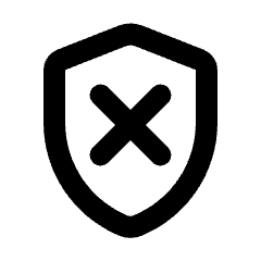 Gpp Bad Icon from Rounded Line - Material Pro Set