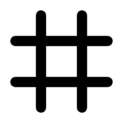 Grid 3x3 Fill Icon from Rounded Fill - Streamline Material Set