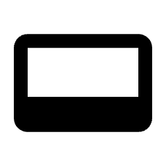 Keyboard Full Fill Icon from Rounded Fill - Streamline Material Set