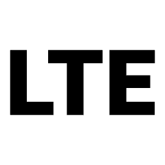 Lte Mobiledata Icon from Outlined Line - Material Pro Set