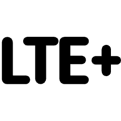 Lte Plus Mobiledata Fill Icon from Rounded Fill - Streamline Material Set