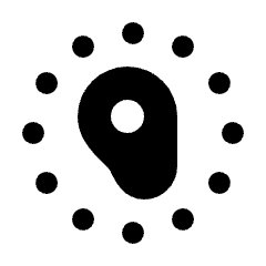 Noise Aware Fill Icon from Rounded Fill - Streamline Material Set