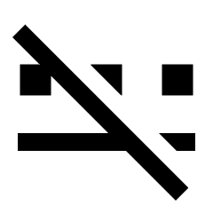 Password 2 Off Icon from Sharp Line - Streamline Material Set