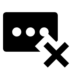 Password Input Denied Fill Icon from Outlined Fill - Streamline Material Set