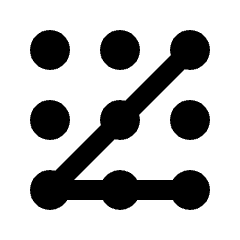 Pattern Icon from Rounded Line - Streamline Material Set