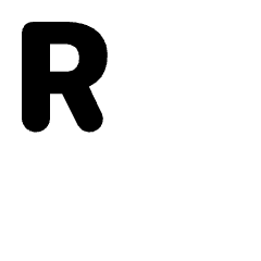 R Mobiledata Icon from Rounded Line - Streamline Material Set