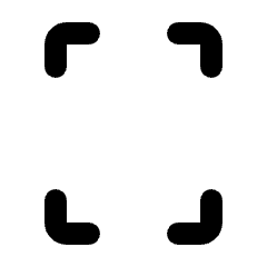 Screenshot Frame Fill Icon from Rounded Fill - Streamline Material Set