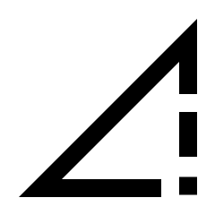 Signal Cellular Connected No Internet 0_bar Icon from Sharp Line - Streamline Material Set