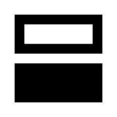 Splitscreen Bottom Icon from Sharp Line - Streamline Material Set