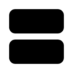 Splitscreen Fill Icon from Rounded Fill - Streamline Material Set